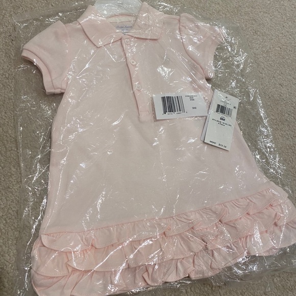 Ralph Lauren brand new baby girl dress SZ 9months! - Picture 2 of 6